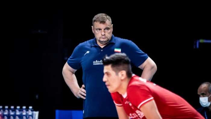 Saber Kazemi (IRI), SEPTEMBER 18, 2021 - Volleyball : 21st Asian Senior ... Dunia Voli Berduka: Eks Pemain Bhayangkara Saber Kazemi Meninggal