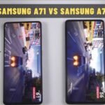 Perbandingan antara Galaxy A77 dengan model smartphone sebelumnya