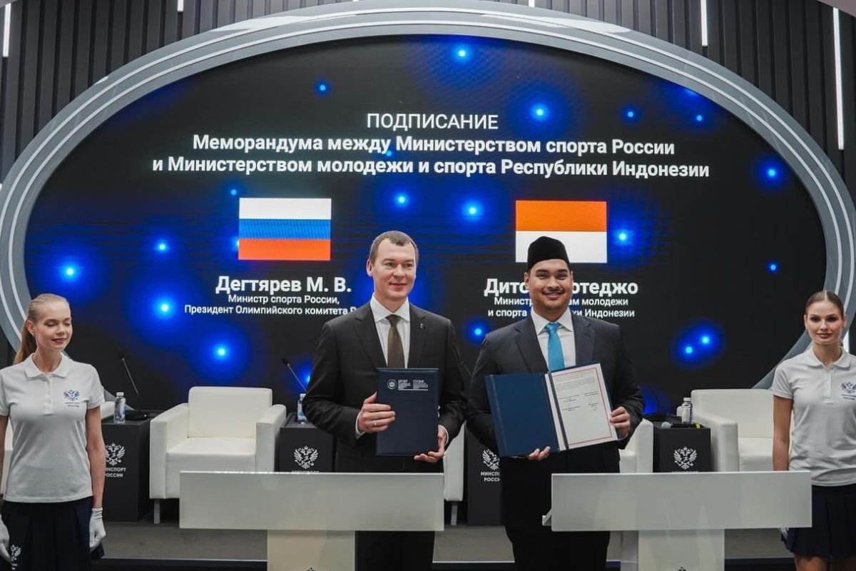 Indonesia dan Rusia tandatangani pakta olahraga untuk kembangkan atlet muda