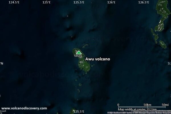 Update aktivitas Gunung Api Awu (Indonesia) 4 Desember 2025 - Kerusuhan