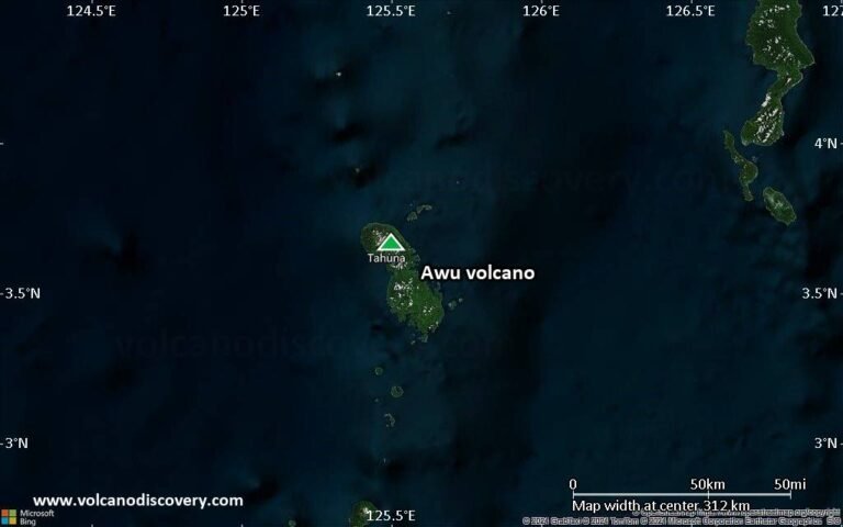 Update aktivitas Gunung Api Awu (Indonesia) 4 Desember 2025 – Kerusuhan