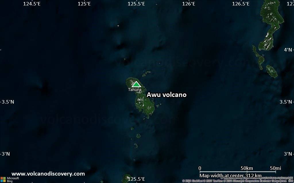 Update aktivitas Gunung Api Awu (Indonesia) 4 Desember 2025 - Kerusuhan