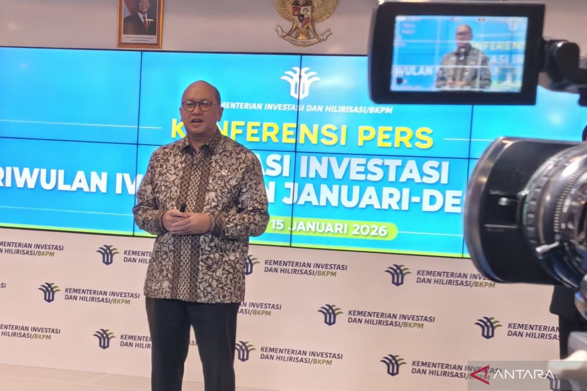 Indonesia melampaui target investasi 2025 dan menciptakan 2,71 juta lapangan kerja.