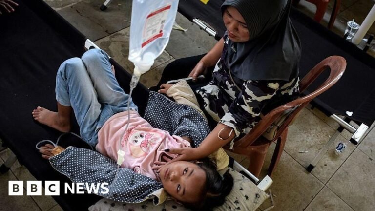 Keracunan makanan dan protes di Indonesia menguji tahun pertama Prabowo menjabat.