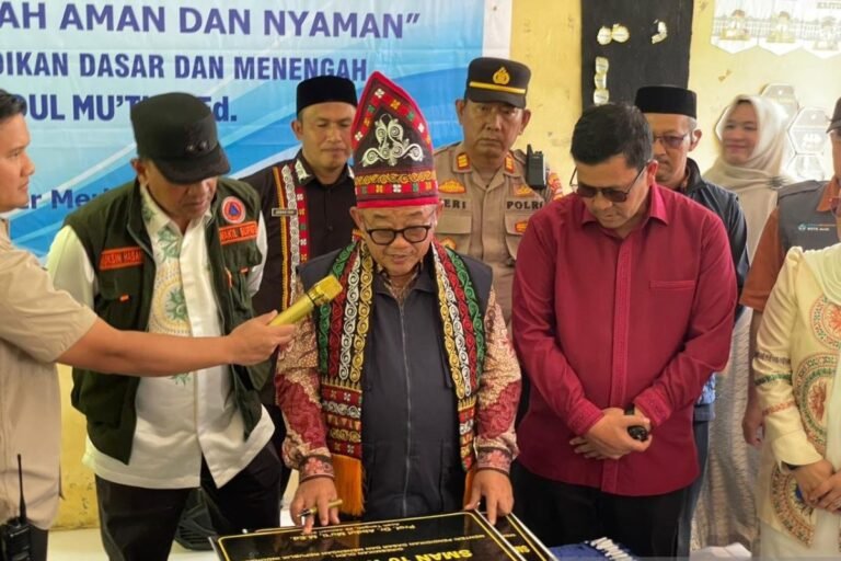 Indonesia telah menyelesaikan revitalisasi 53 sekolah di Aceh yang terkena bencana.