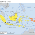 Saran dan peringatan perjalanan untuk Indonesia