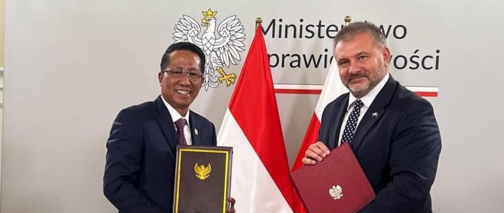 Penandatanganan Perjanjian antara Republik Polandia dan Republik Indonesia tentang Bantuan Hukum Timbal Balik dalam Perkara Pidana