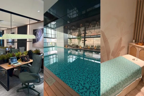 Di Dalam WORQ Well KL Eco City, Ruang Kerja Bersama yang Dilengkapi Kolam Renang dan Ruang Pijat yang Mengubah Paradigma Keseimbangan Kerja dan Kehidupan