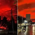 Langit di Indonesia Berubah Menjadi Merah Darah dalam Fenomena Optik yang Langka