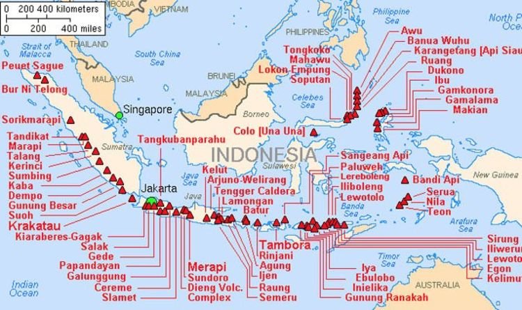 Peta Cincin Api Tsunami Indonesia: Di mana gempa bumi mematikan di Indonesia itu terjadi?