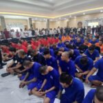 Kepolisian Jawa Tengah menahan ratusan orang dalam operasi pemberantasan kejahatan jalanan
