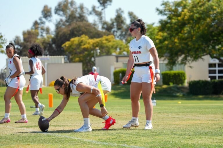 Para wanita Kanada siap menghadapi tekanan menjelang kejuaraan dunia flag football