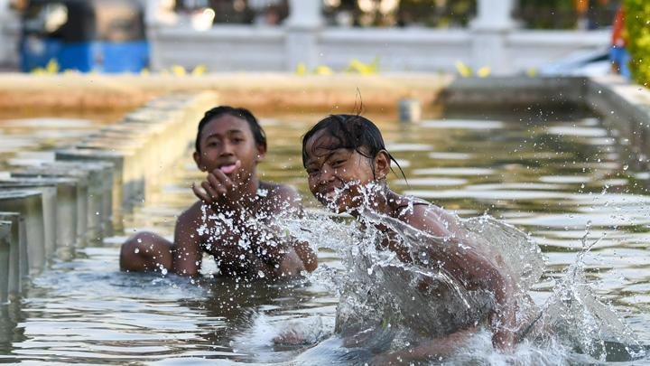 BMKG Memperkirakan Suhu Panas di Seluruh Wilayah Jakarta