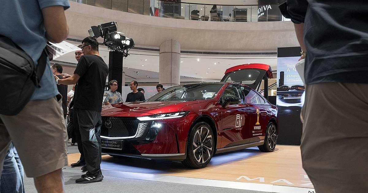 Sedan Listrik Mazda6E Diluncurkan di Singapura