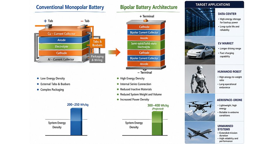 Solidion Technology Mengumumkan Teknologi Desain dan Manufaktur yang Didukung AI untuk Baterai Bipolar Solid-State yang Ditujukan bagi Kendaraan Luar Angkasa, Darat, Laut, Udara, dan Infrastruktur